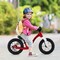 12-Inch Balance Bike with Adjustable Seat and Rotatable Handlebar for Over 36 Months Old - 34.5" x 17" x 19.5" (L x W x H)